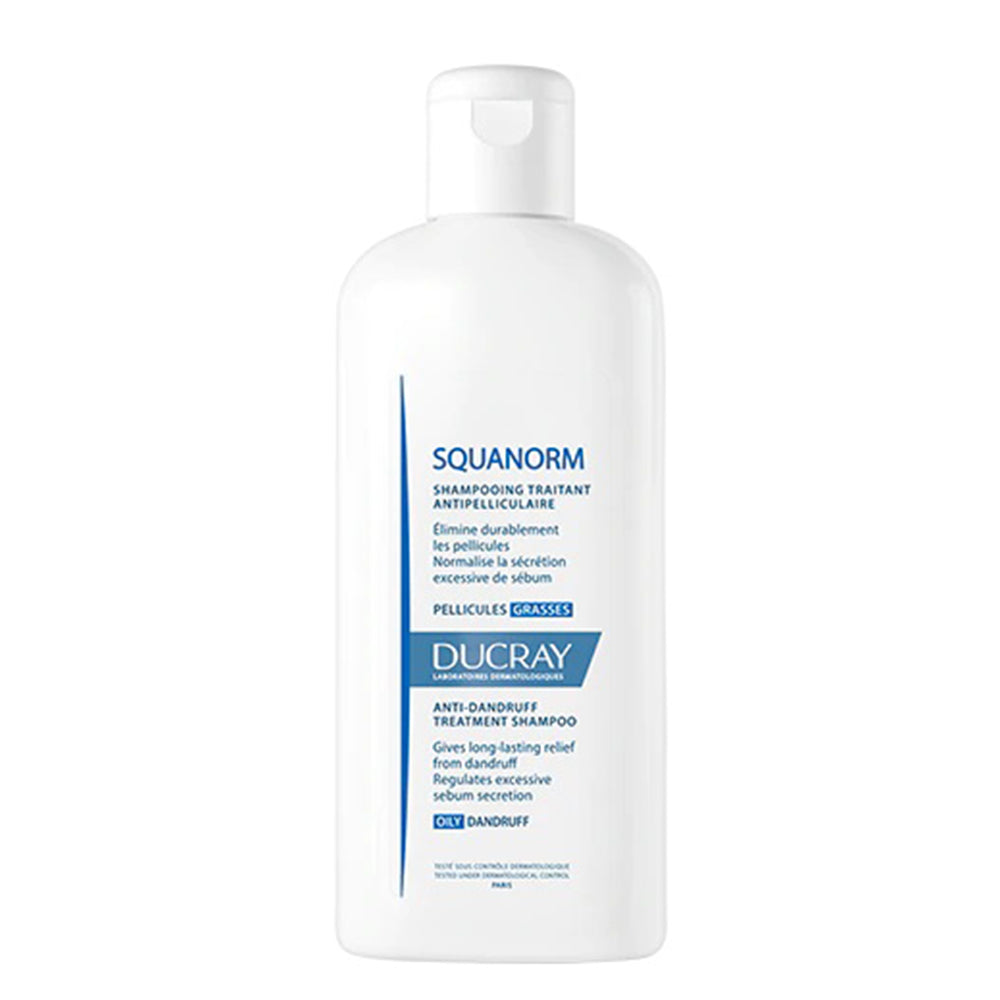 Ducray Squanorm Anti-Dandruff Shampoo - Pellicules Grasses
